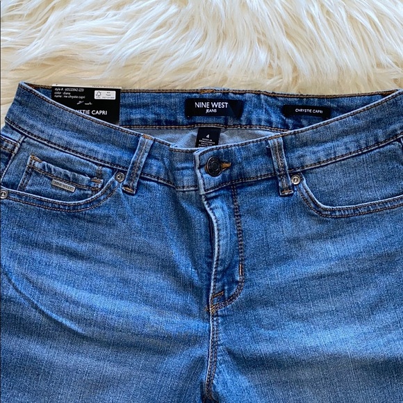 Nine West woman’s Chrystie Denim Capri - Picture 4 of 5